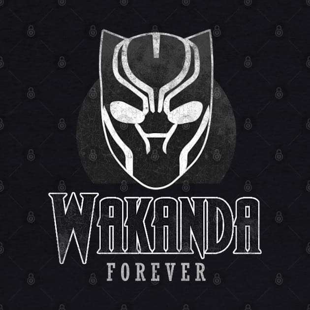 wakanda forever - king wakanda by xalauras studio